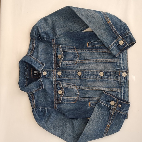 GAP Other - Gap Jean Jacket With Snap On Button Sz M